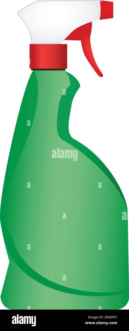 Plastic spray bottle Stock Vector Image & Art - Alamy