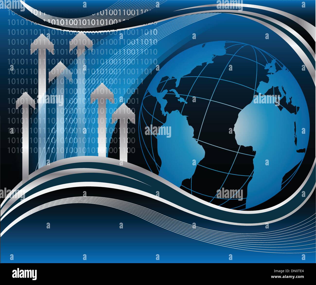 Direction sign blue circle Stock Vector Images Alamy
