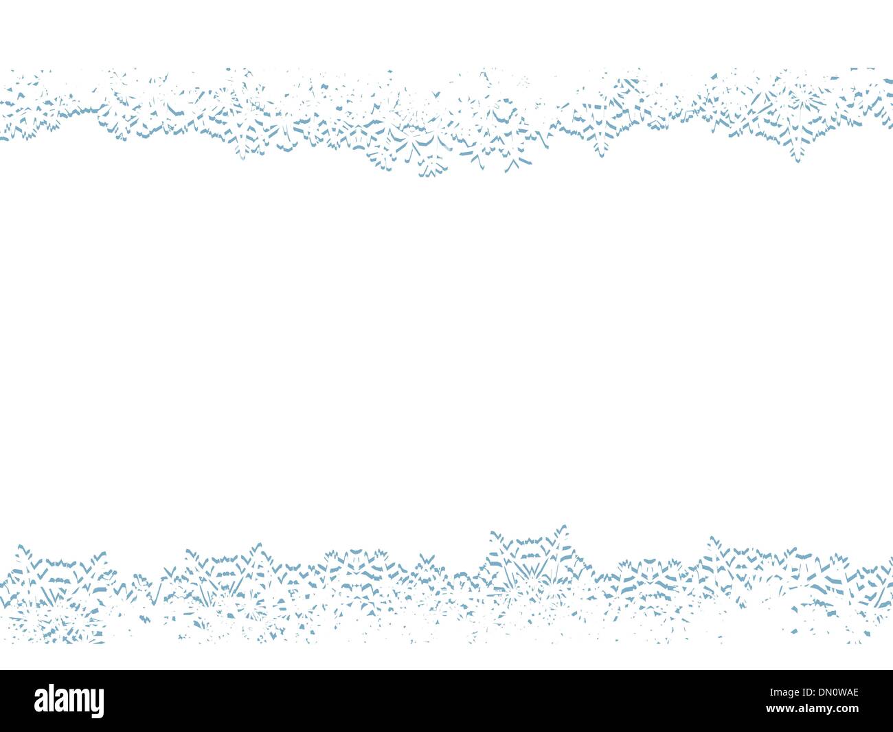 Blue background with snowflakes. EPS 8 Stock Vector Image & Art - Alamy
