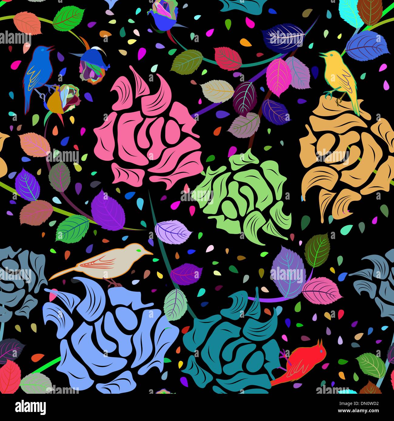 Multicolor Pattern Cute Clip art botany tile shape creative curve colorful cute swirl elegance ...
