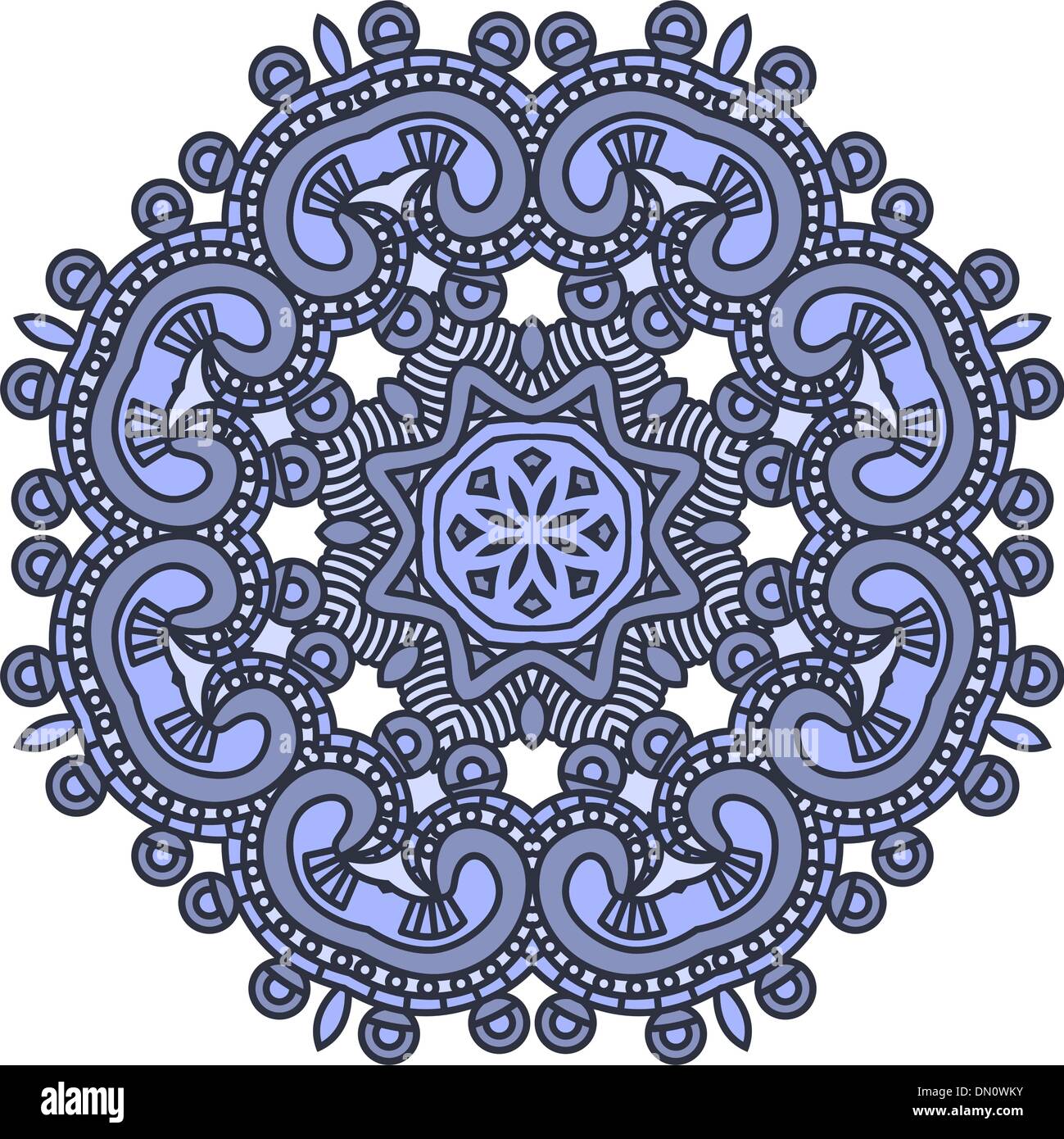 Ornamental ethnicity pattern Stock Vector Image & Art - Alamy