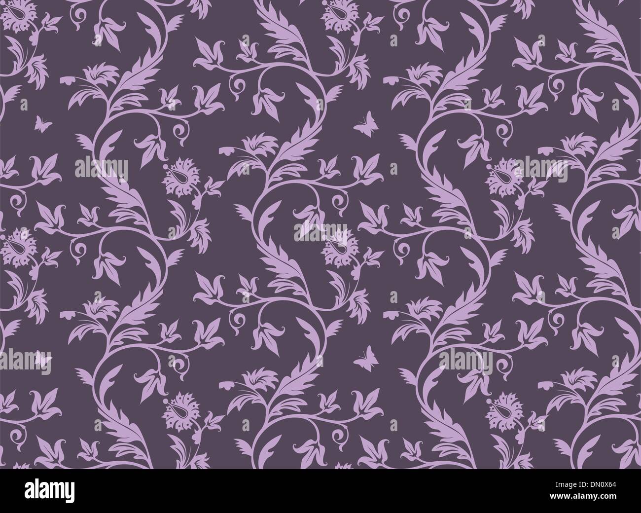 Vector illustration of Damask pattern Stock Vector Image & Art - Alamy