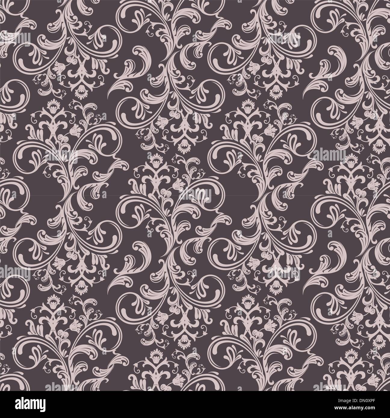 Floral seamless pattern Stock Vector Image & Art - Alamy