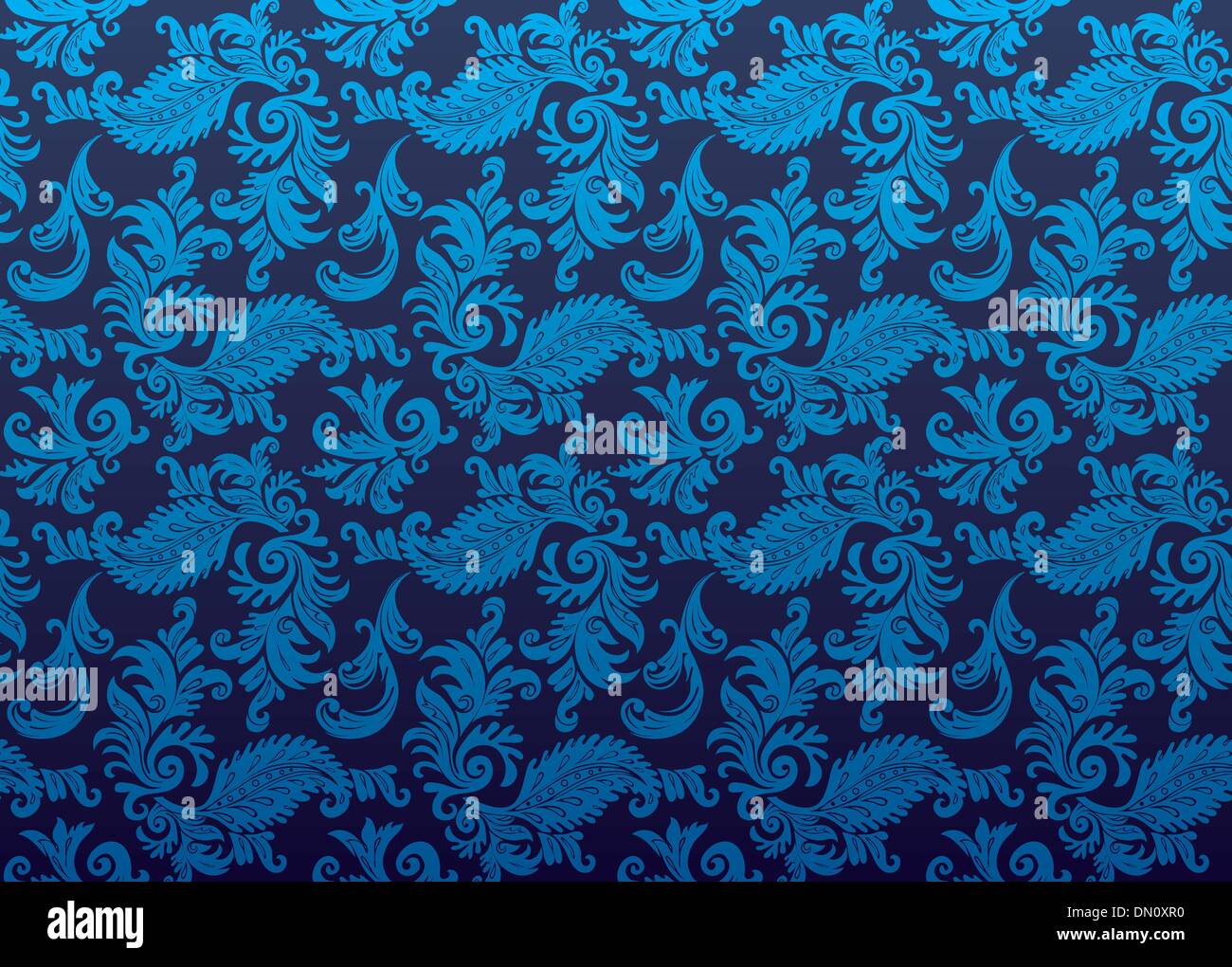 Vector illustration of Damask pattern Stock Vector Image & Art Alamy