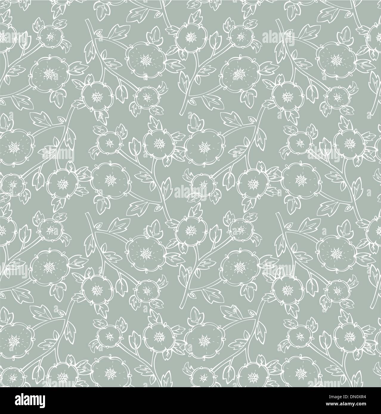 Vector illustration of Damask pattern Stock Vector Image & Art Alamy