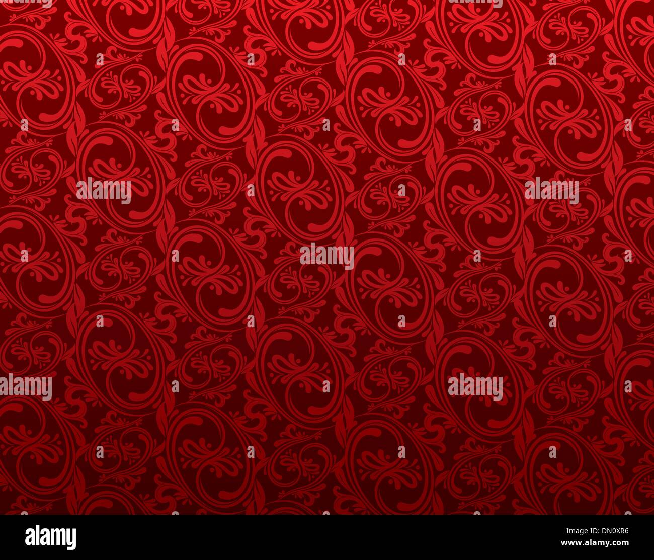 Vector illustration of Damask pattern Stock Vector Image & Art Alamy