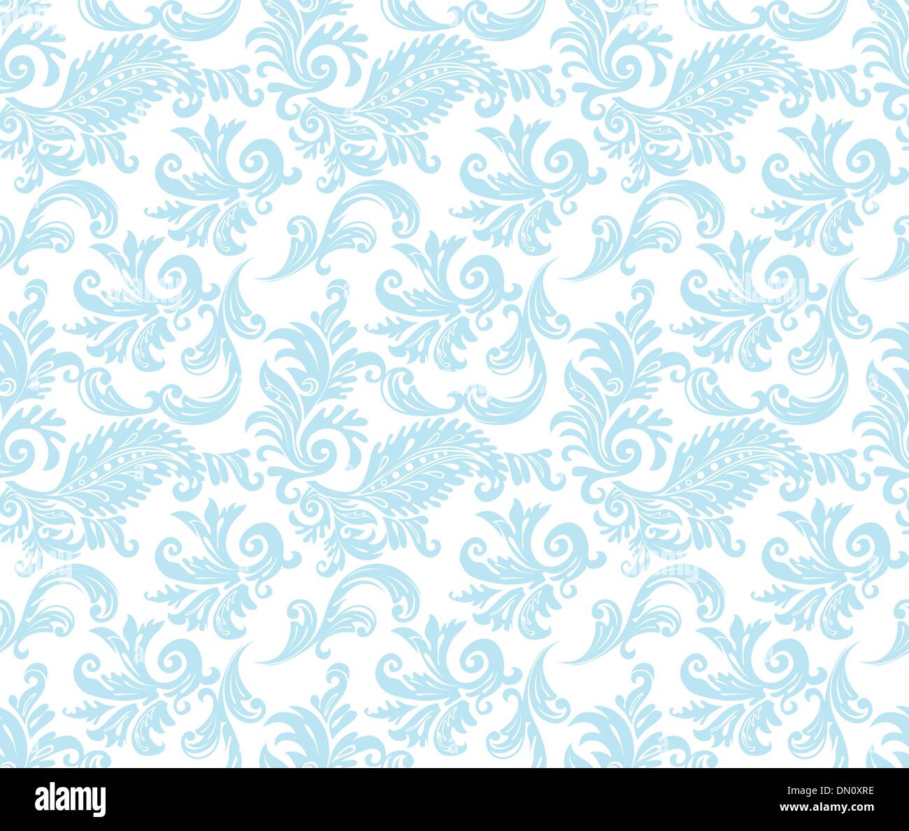 Vector illustration of Damask pattern Stock Vector Image & Art - Alamy