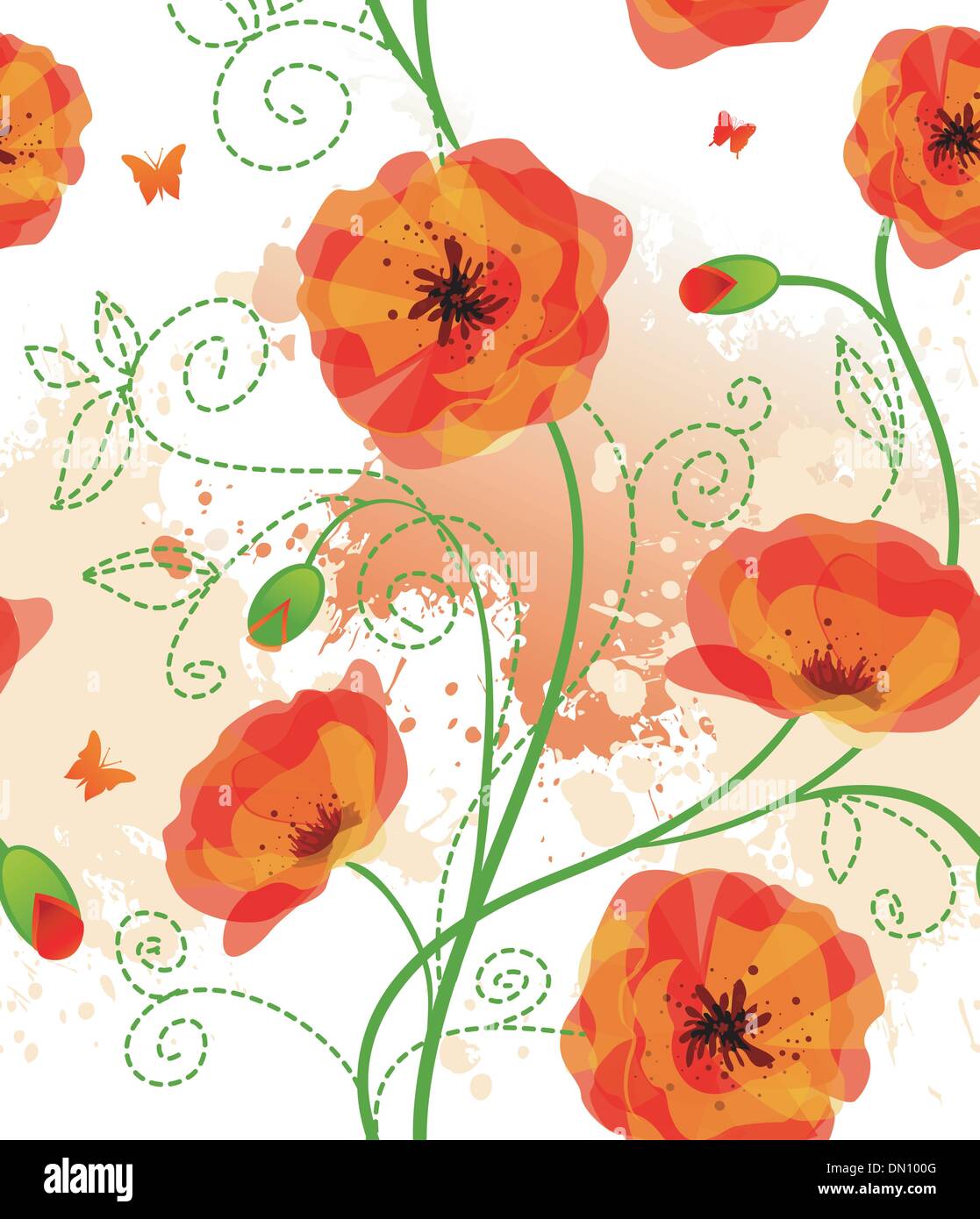 Details about   Vtg Poppy Belt Buckle Print Flower Whimsical Floral Art Deco Nouveau Painting 