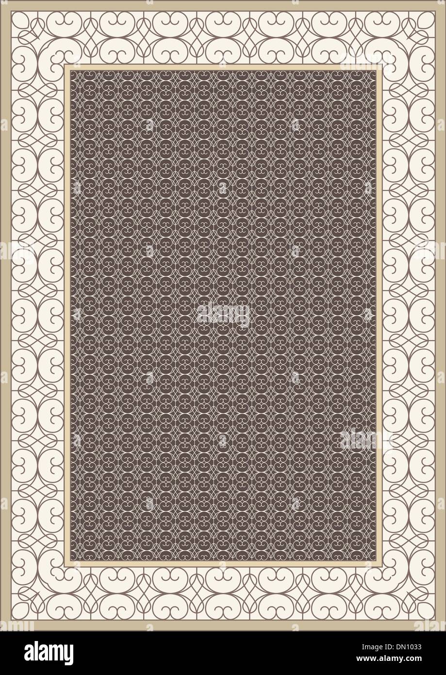Ornate vector frame Stock Vector Image & Art - Alamy