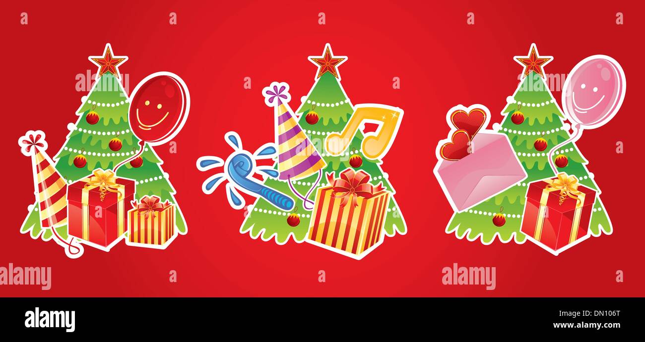 Christmas banner clipart hi-res stock photography and images - Alamy