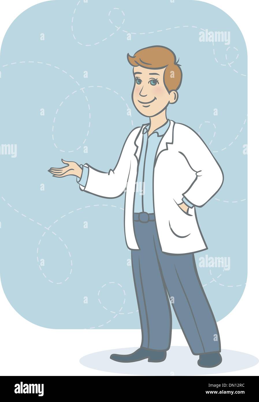 Young doctor Stock Vector