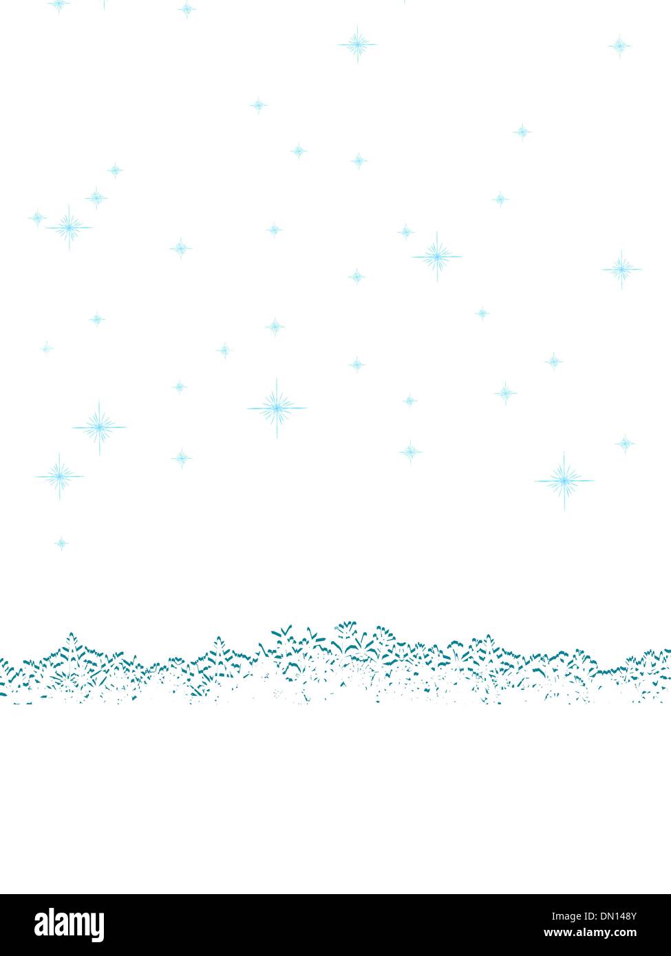Blue background with snowflakes. EPS 8 Stock Vector Image & Art - Alamy