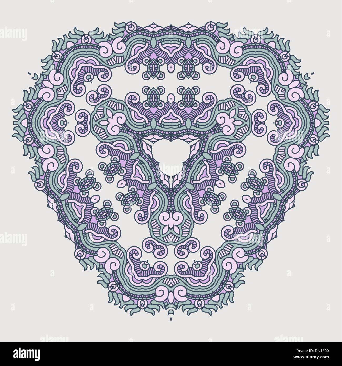 Ornamental ethnicity pattern Stock Vector