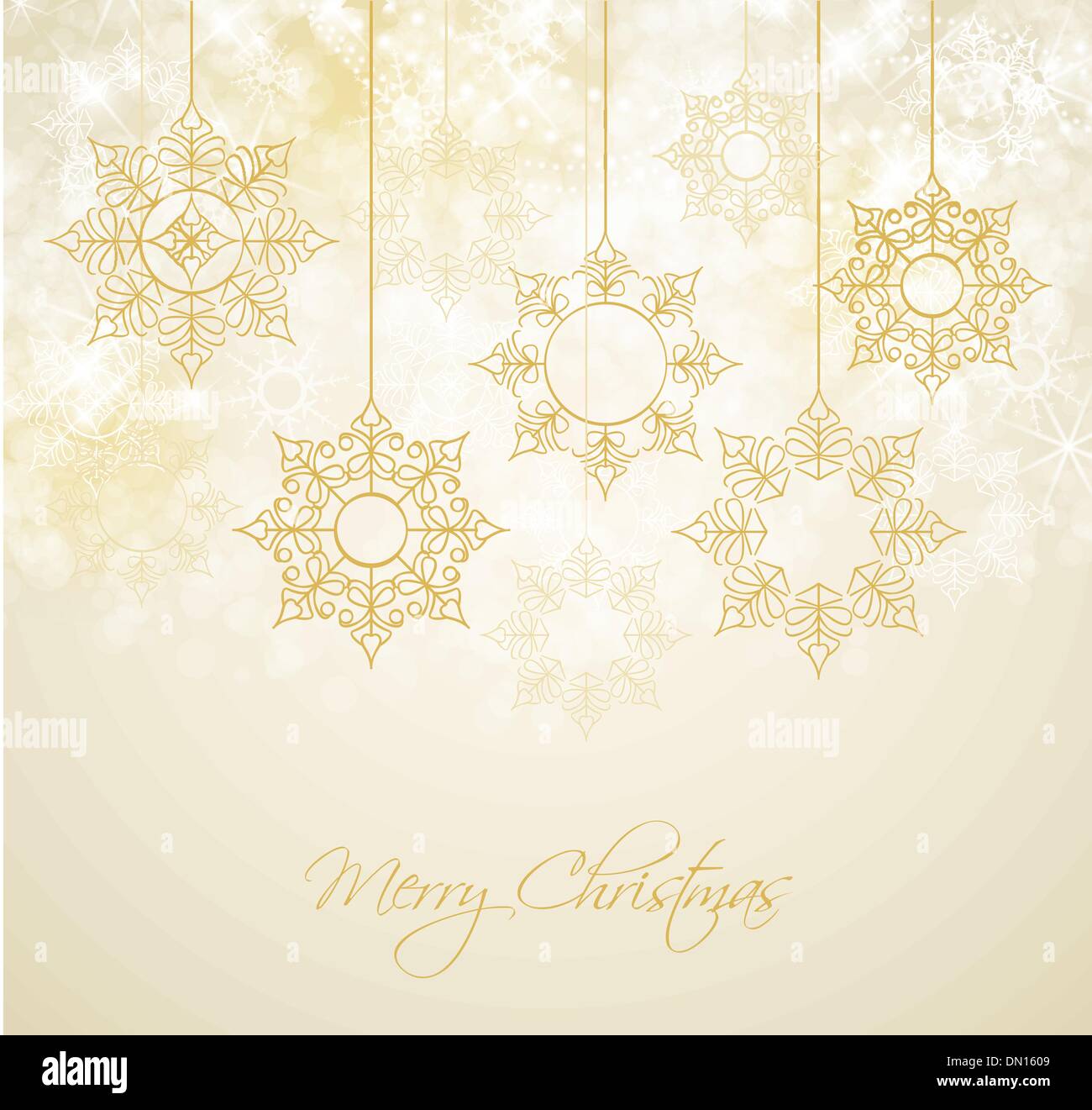 Golden glitter star fall background Stock Vector Images - Alamy