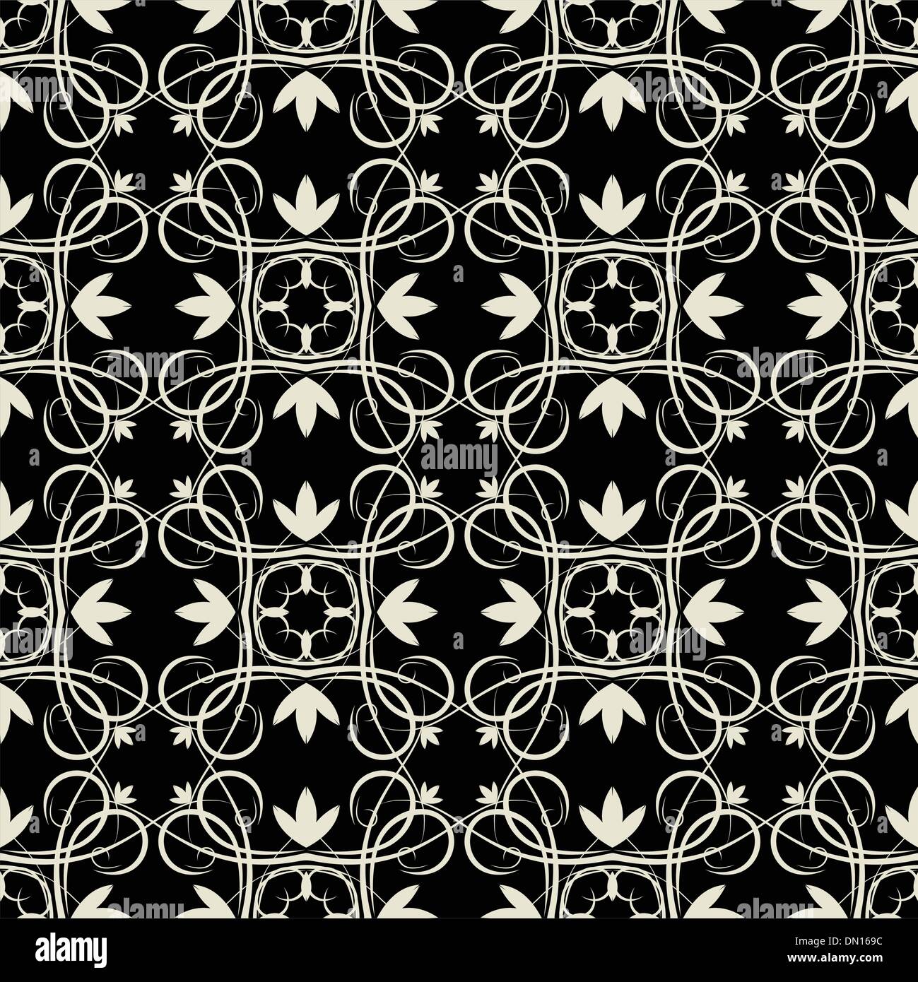 Design seamless vector wallpaper Stock Vector