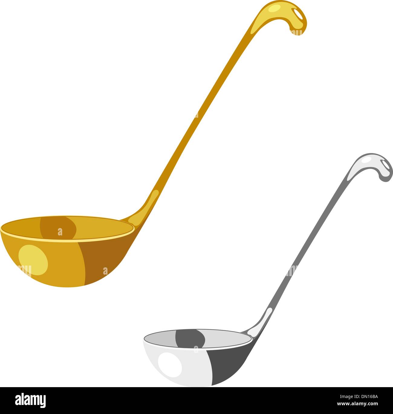 Soup spoon. eps10 Stock Vector Image & Art - Alamy