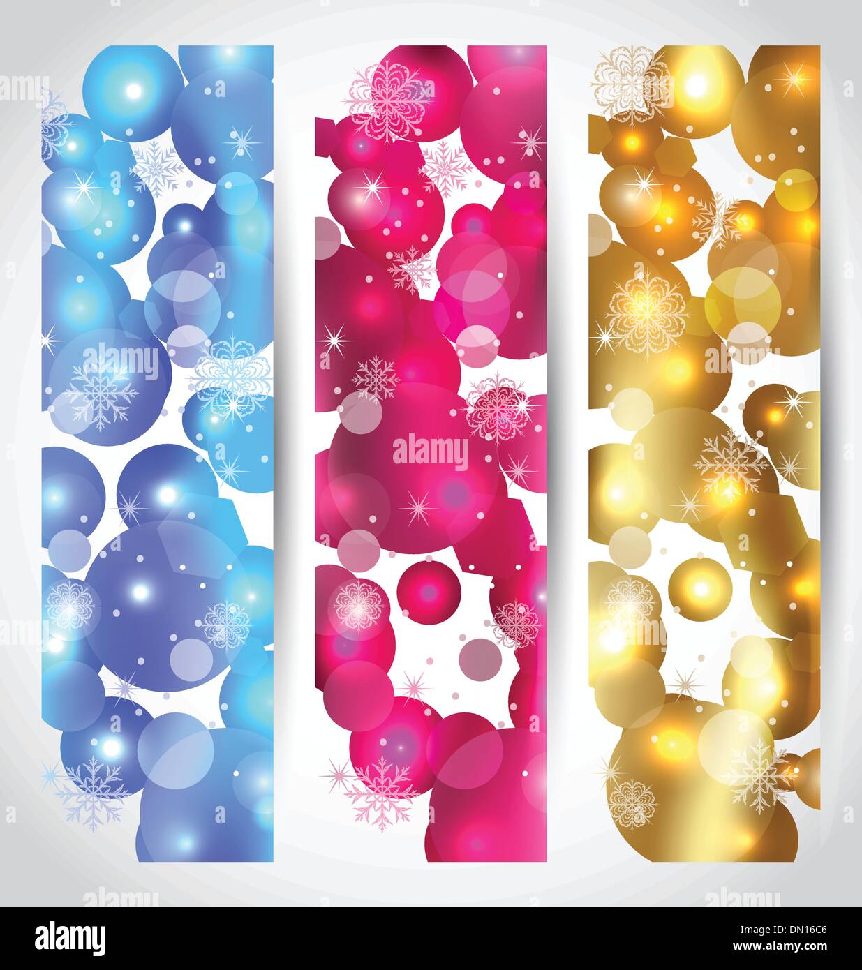 Set Christmas wallpaper with snowflakes Stock Vector Image & Art - Alamy