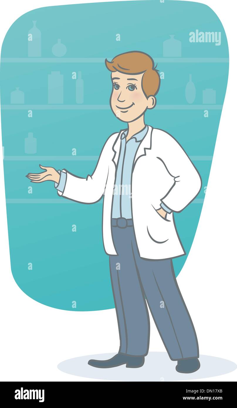 Young doctor Stock Vector