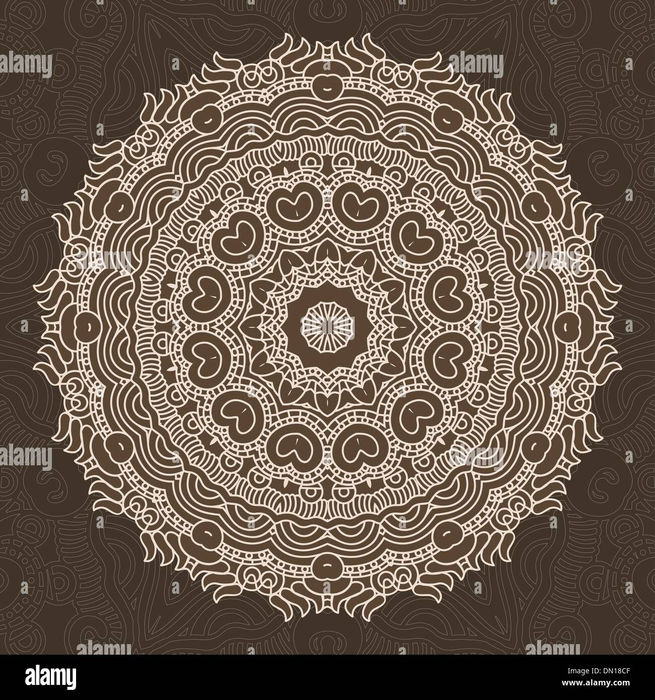 Ornamental ethnicity pattern Stock Vector Image & Art - Alamy
