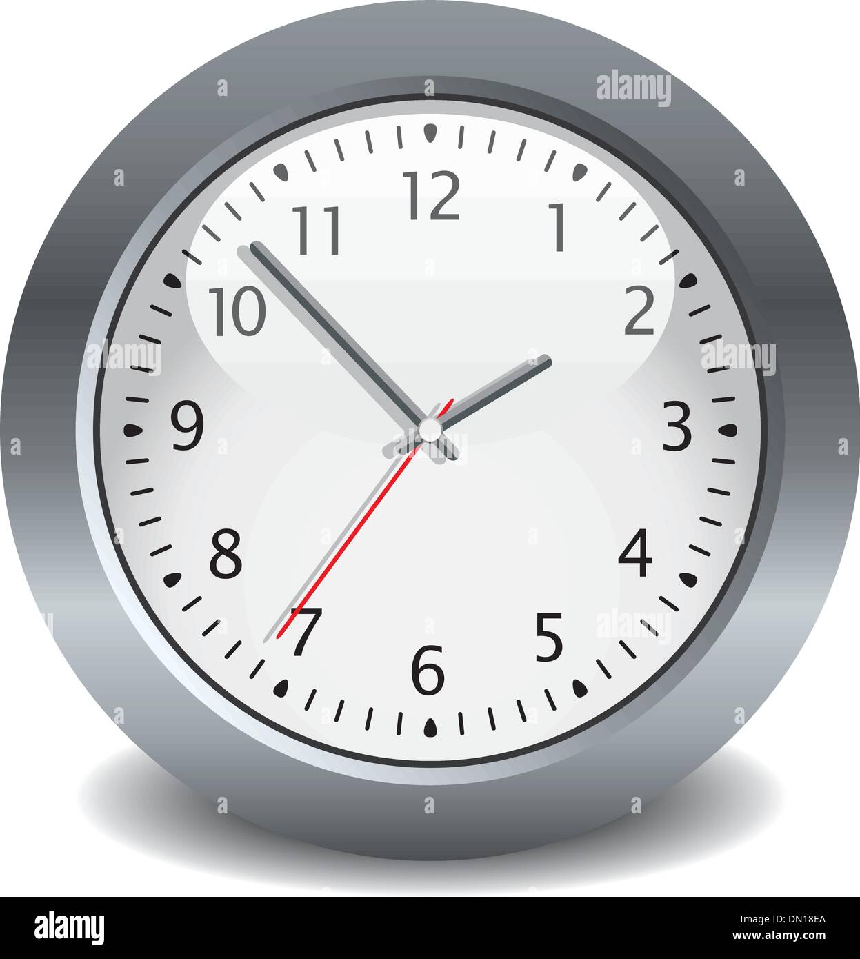 Vector clock vector vectors hires stock photography and images Alamy