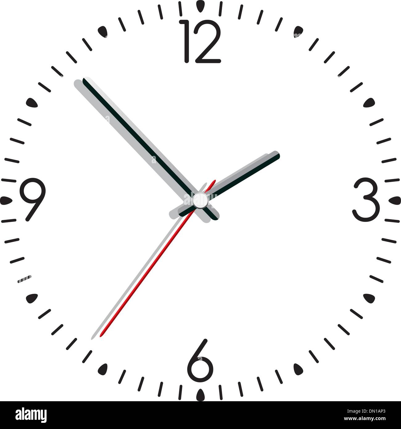 Vector clock vector vectors hires stock photography and images Alamy