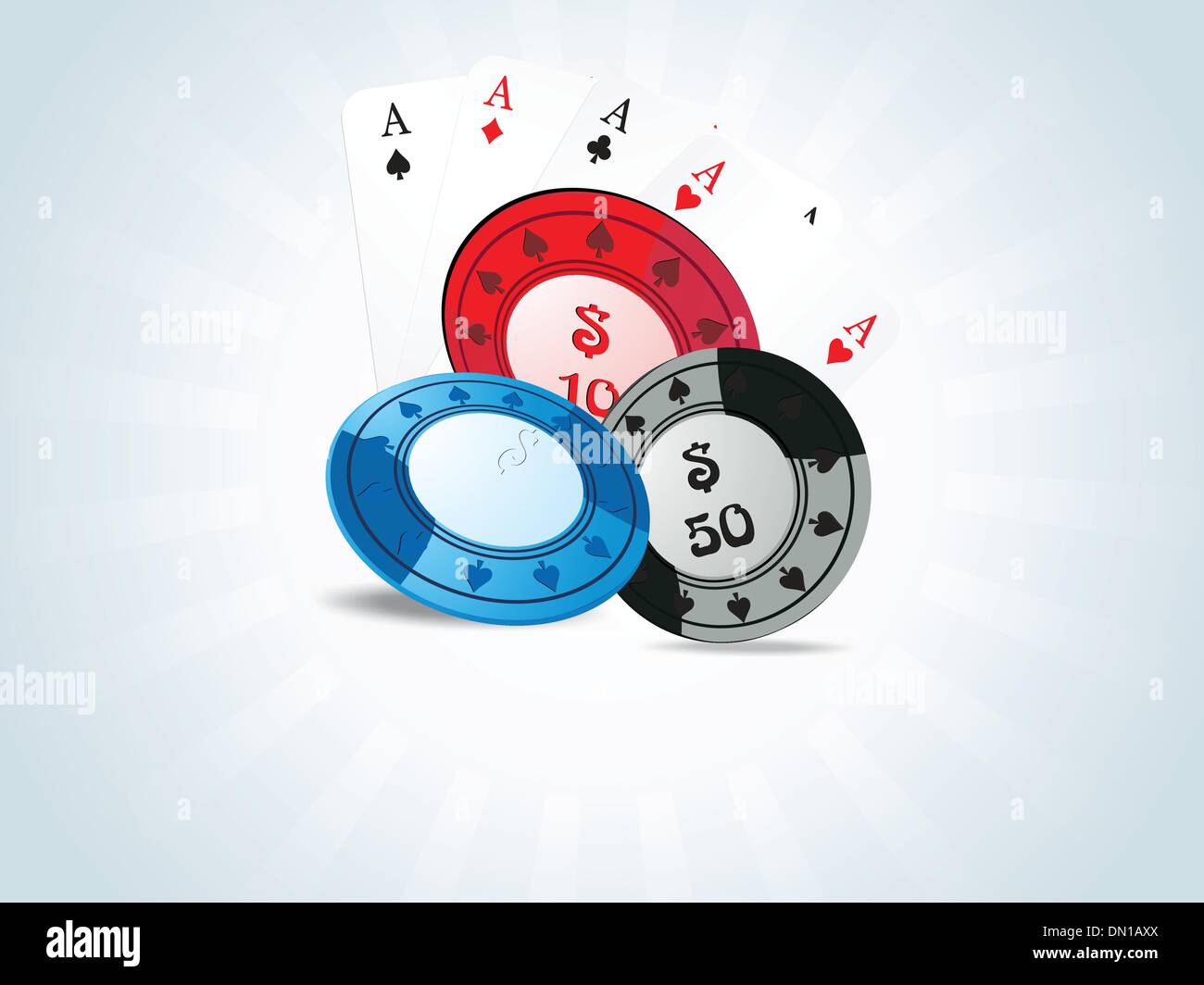 Poker cards vector vectors hires stock photography and images Alamy