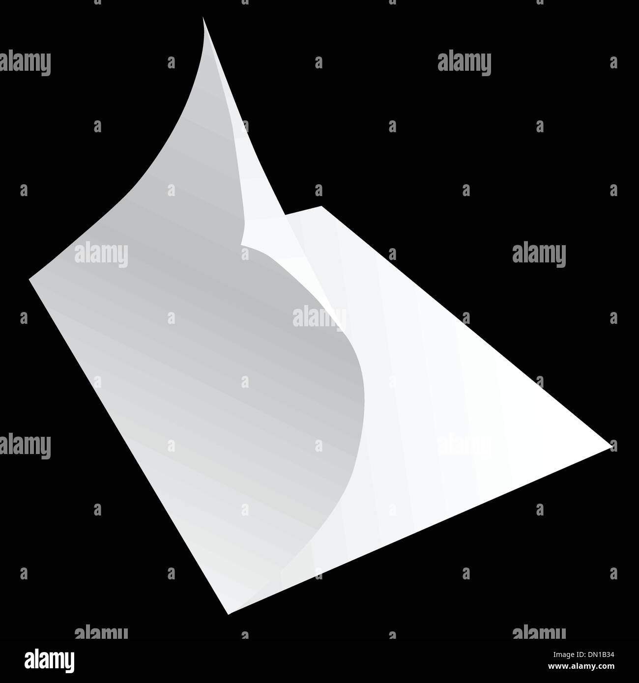Sheet of paper Stock Vector Image & Art Alamy