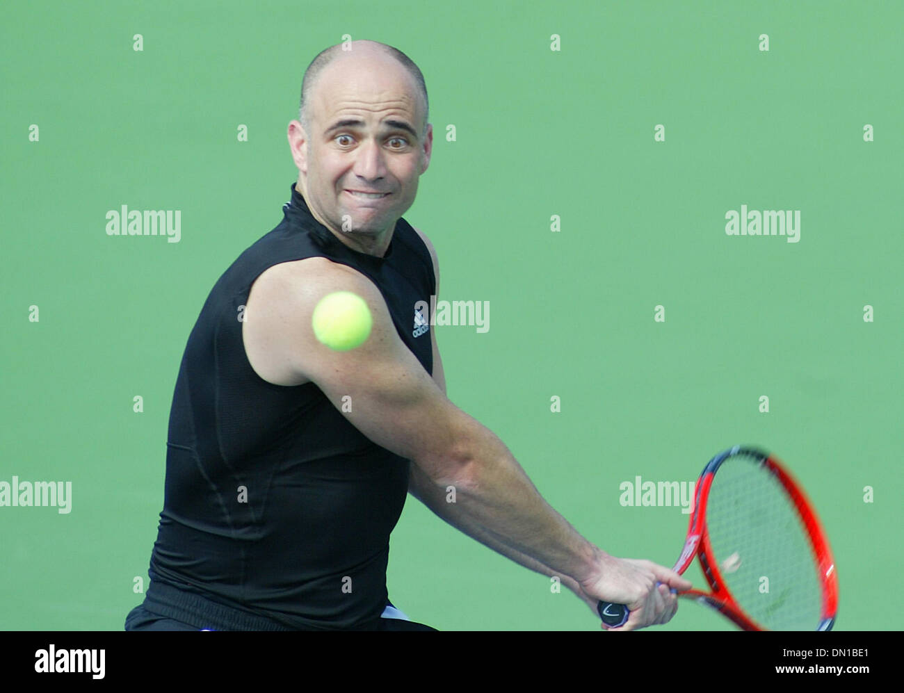 Andre agassi practice hi-res stock photography and images - Alamy