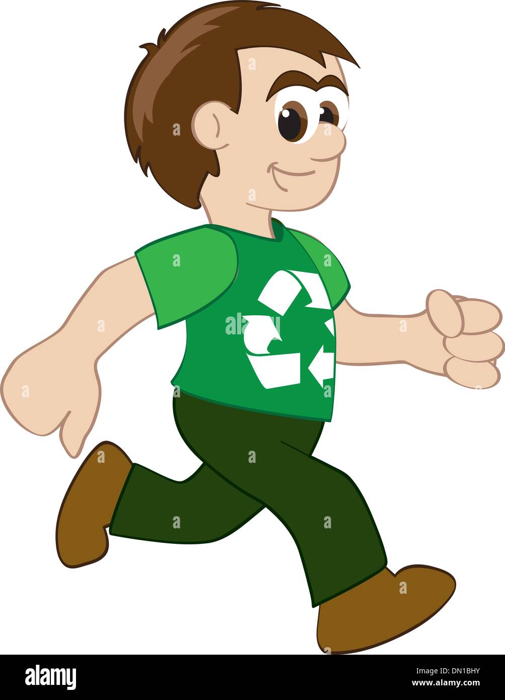 Cartoon Recycling Symbol Stock Photos &amp; Cartoon Recycling Symbol Stock ...