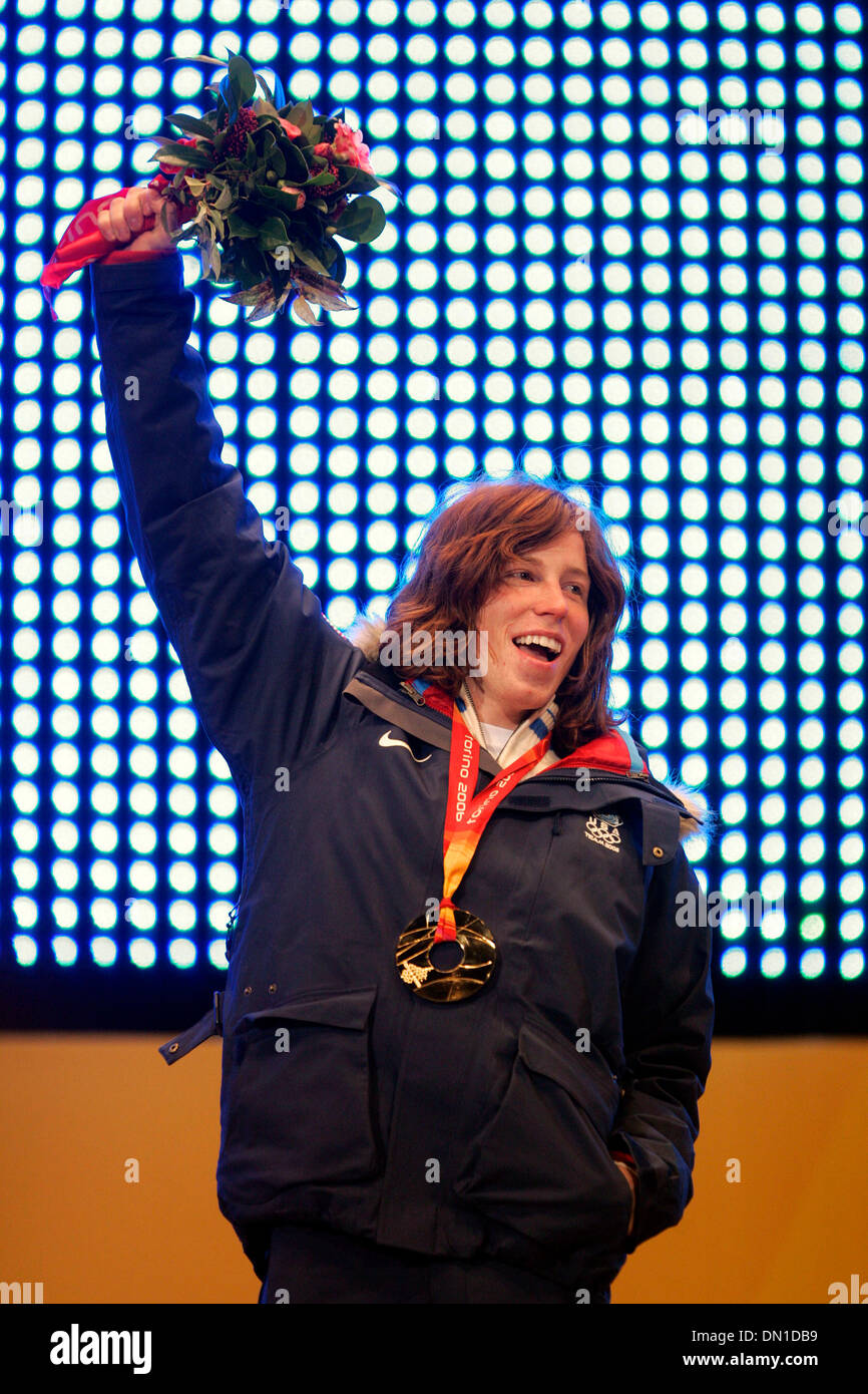 Feb 12, 2006; Bardonecchia, ITALY; XX Winter Olympics: SHAUN WHITE