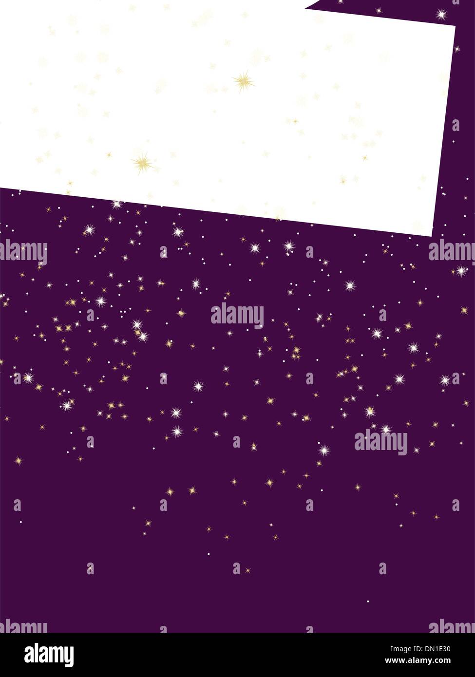 Stars are falling on purple luminous rays. EPS 8 Stock Vector Image ...