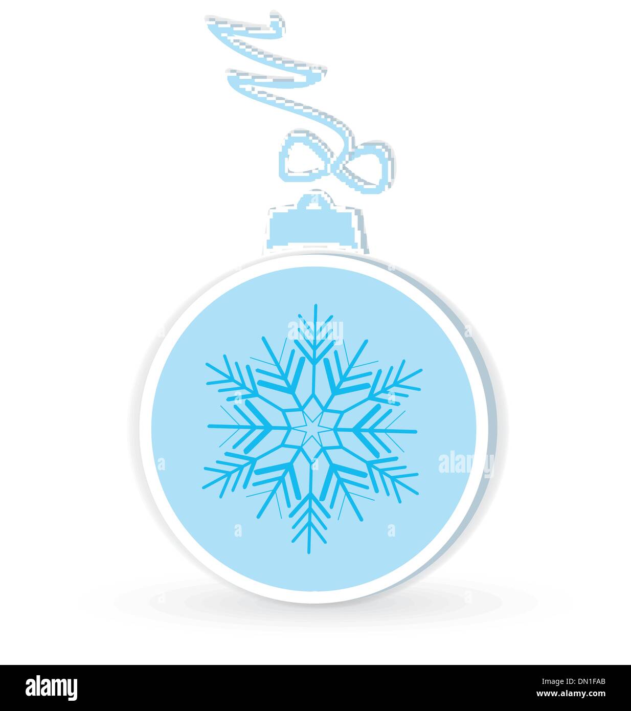 Christmas ball crafted vector Stock Vector Image & Art - Alamy