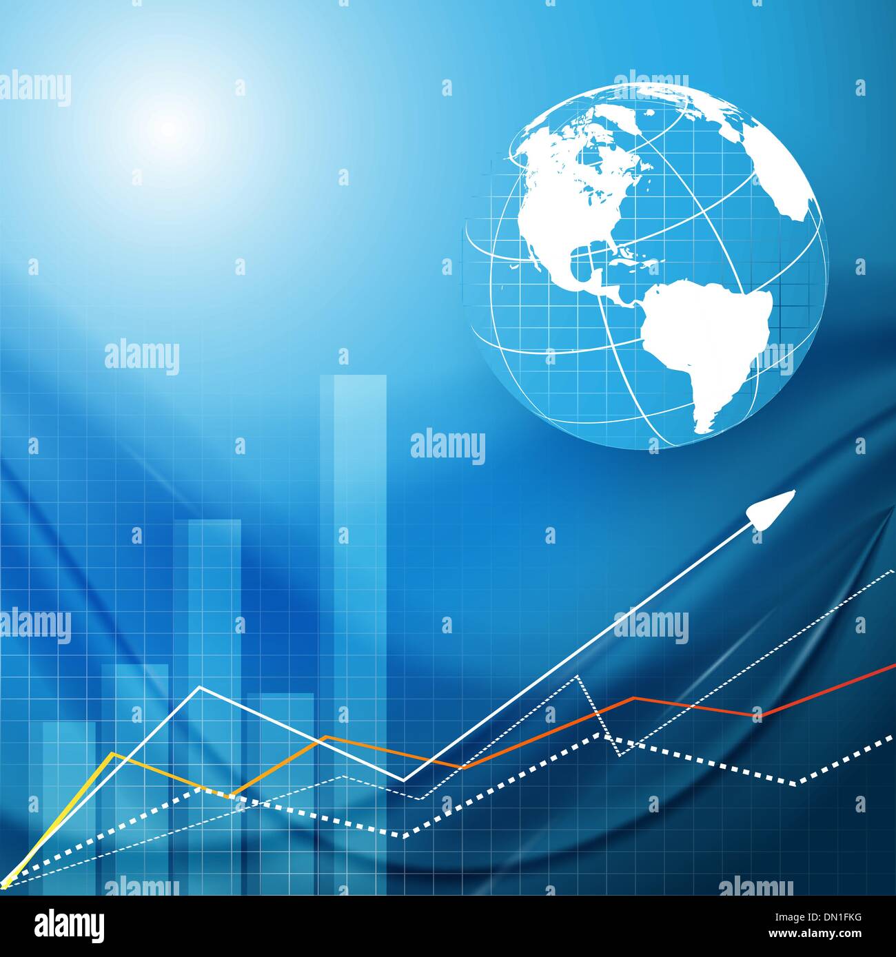 dark statistic vector. Eps10 Stock Vector