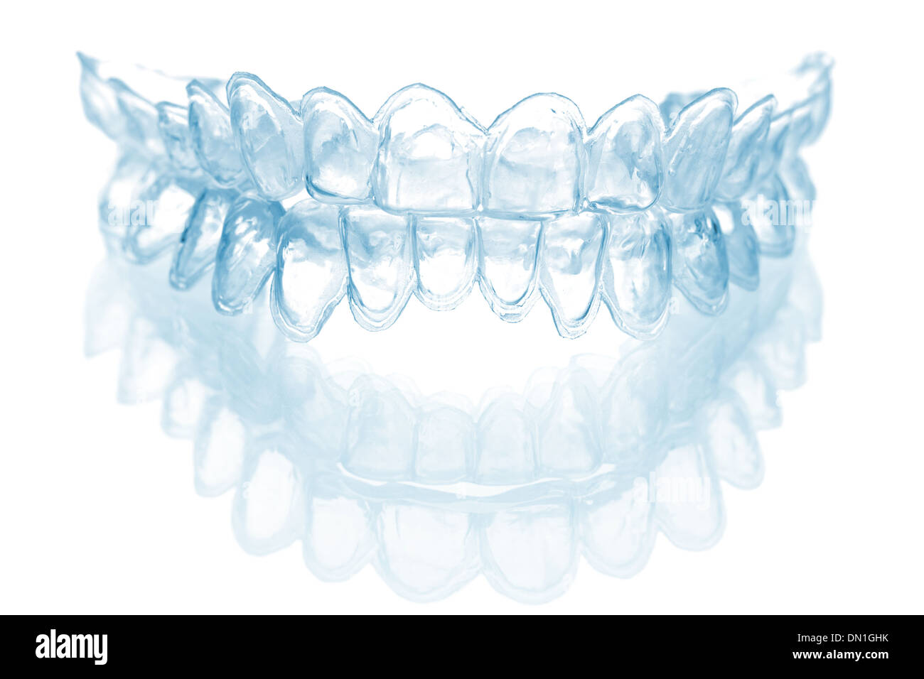 individual tooth tray for whitening isolated Stock Photo Alamy