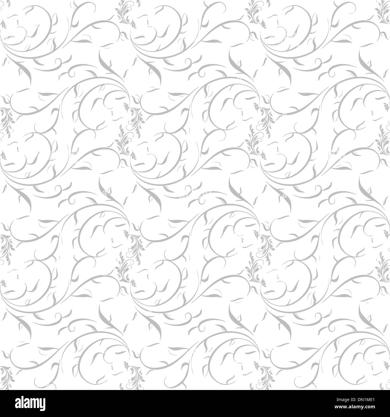Seamless Floral Pattern Stock Vector Image & Art - Alamy