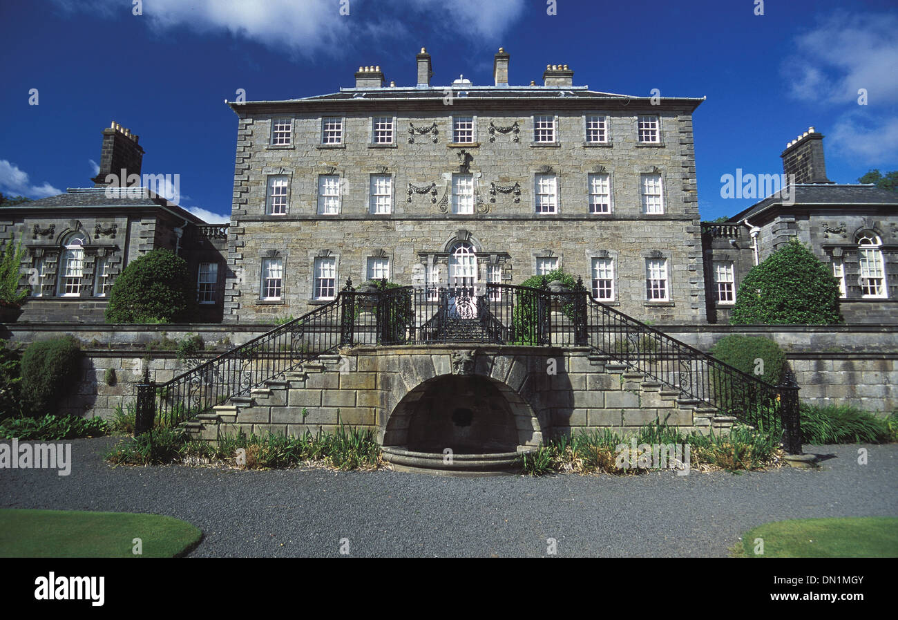 NTS Pollok House a georgian mansion in Pollok country park Glasgow Stock Photo