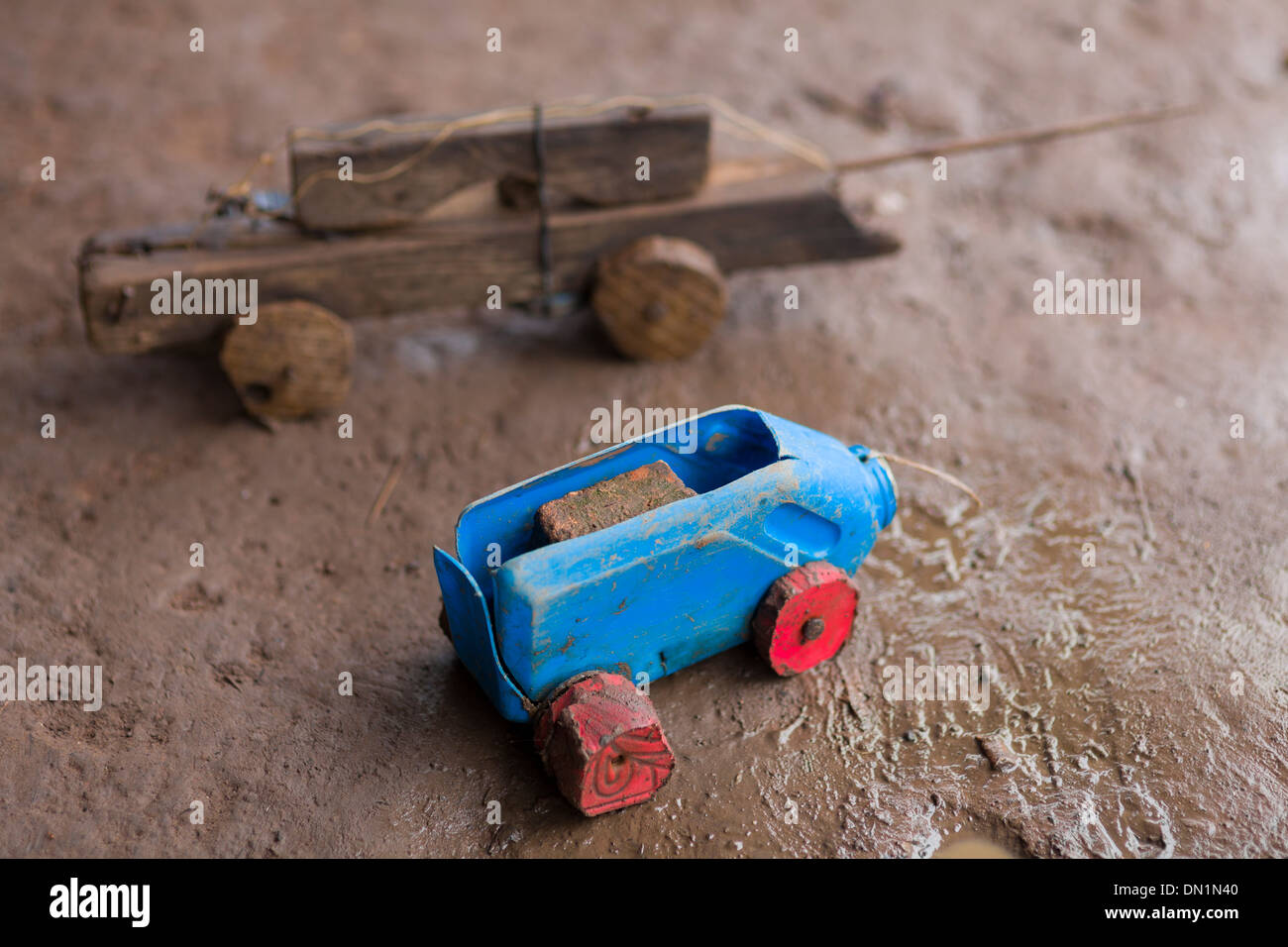 Toy cars - Ratanakiri Province, Cambodia Stock Photo