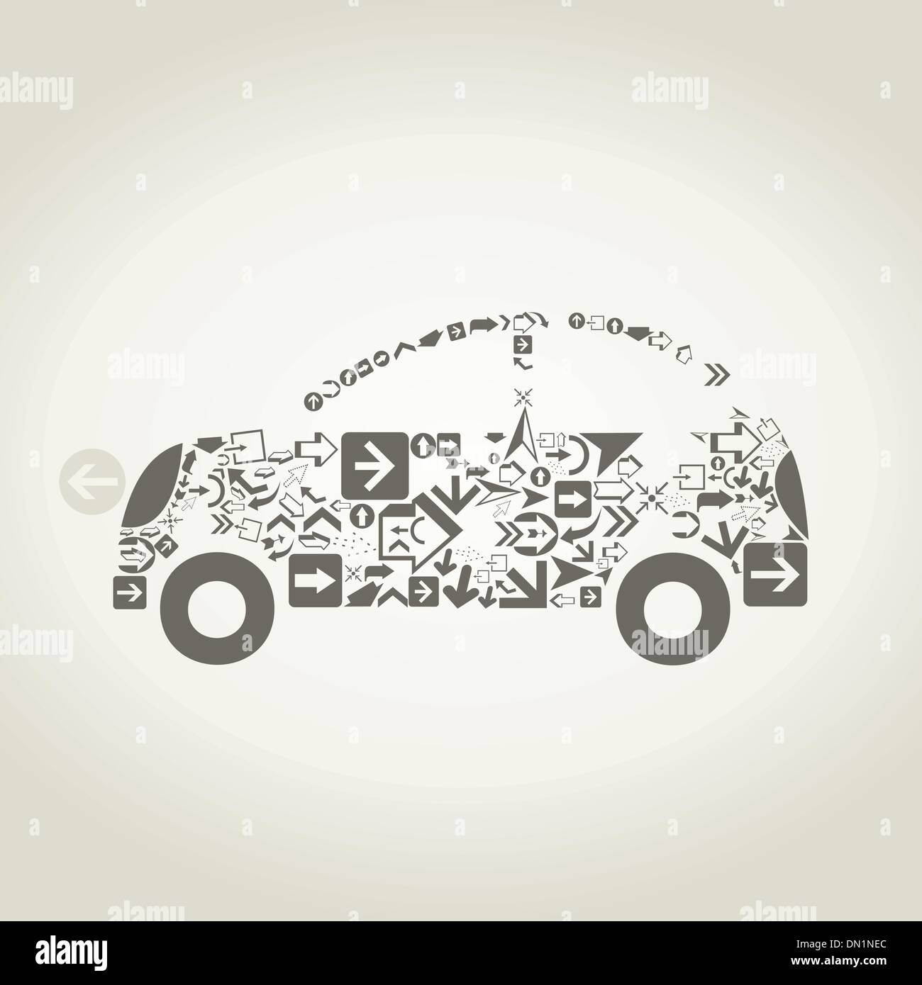 Car arrow hires stock photography and images Alamy