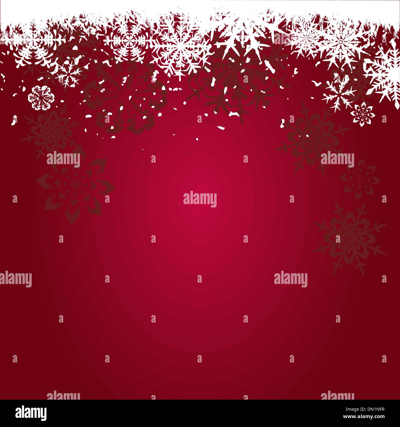 Winter background with snowflakes Stock Vector Image & Art - Alamy