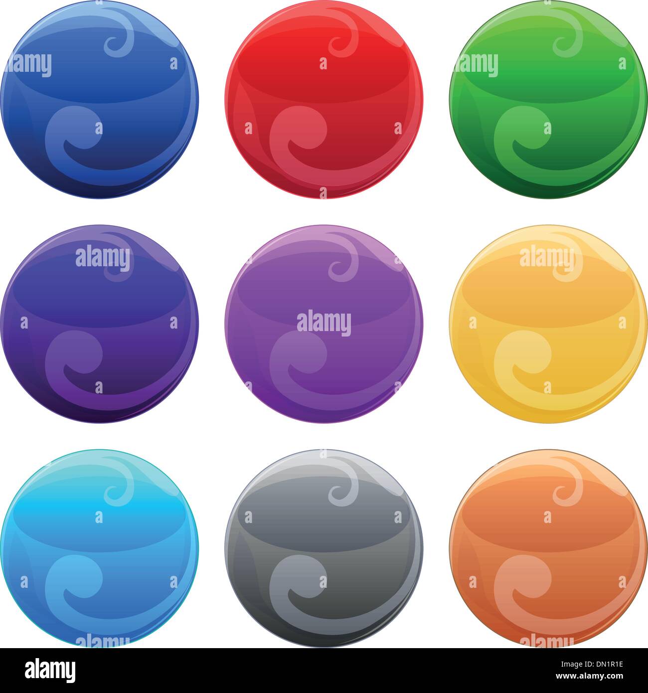 Decorative buttons hi-res stock photography and images - Alamy