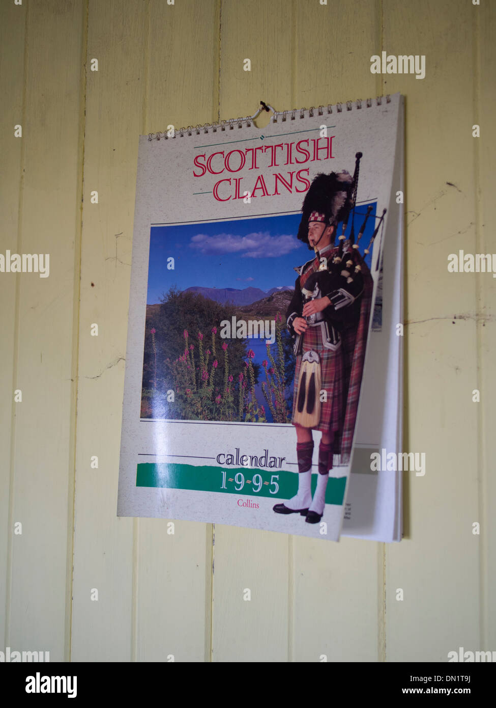 Scottish Clans Calendar 1995, Isle of Harris Stock Photo - Alamy