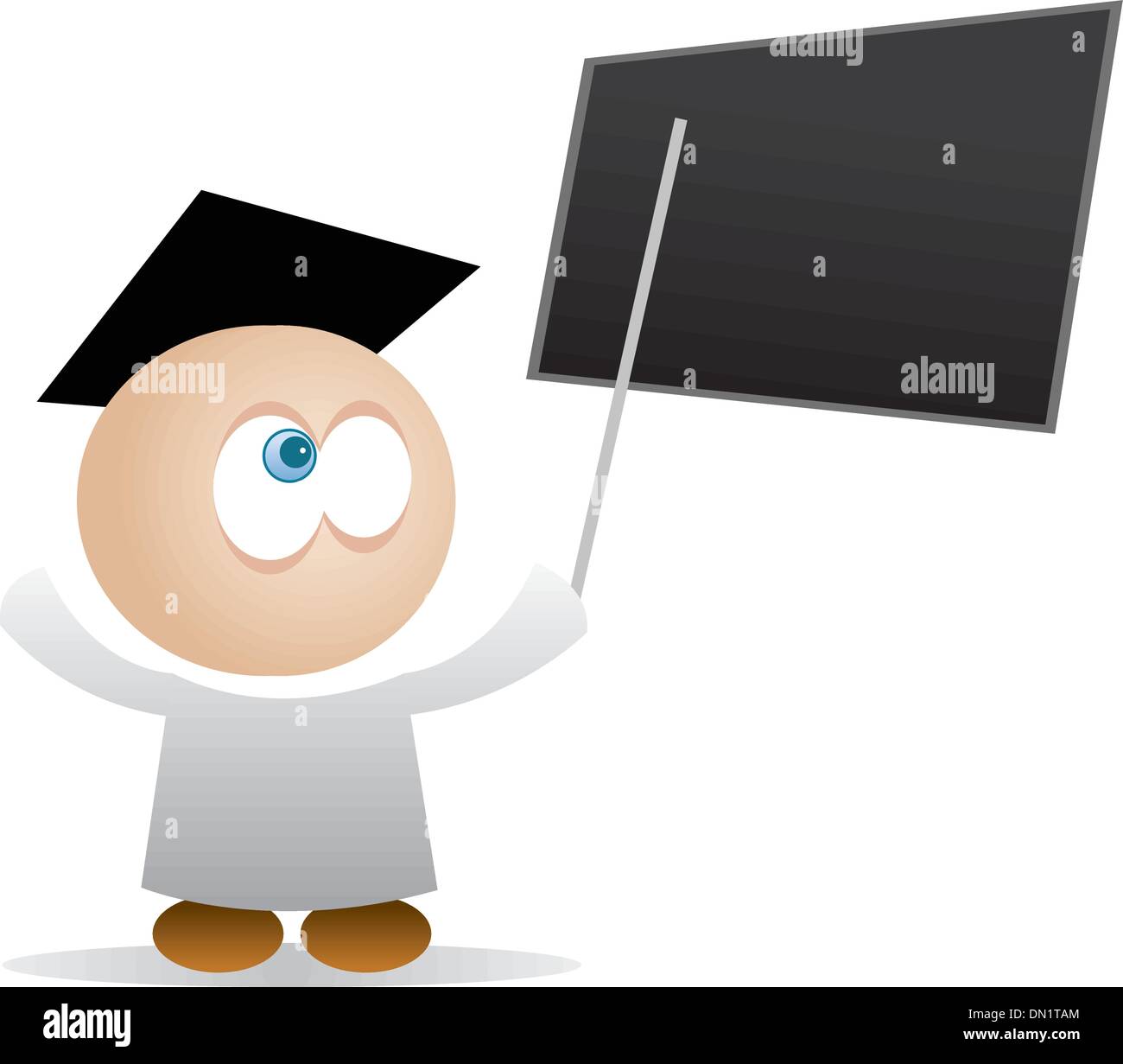 A Teaching Professor Stock Vector