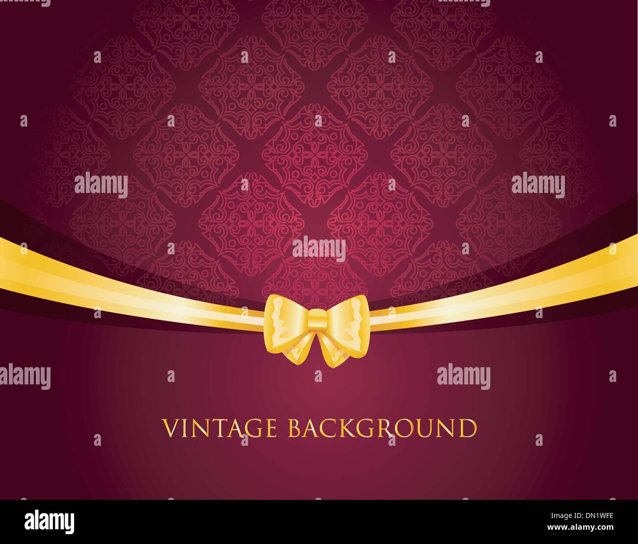 Vintage background with bow Stock Vector Image & Art - Alamy