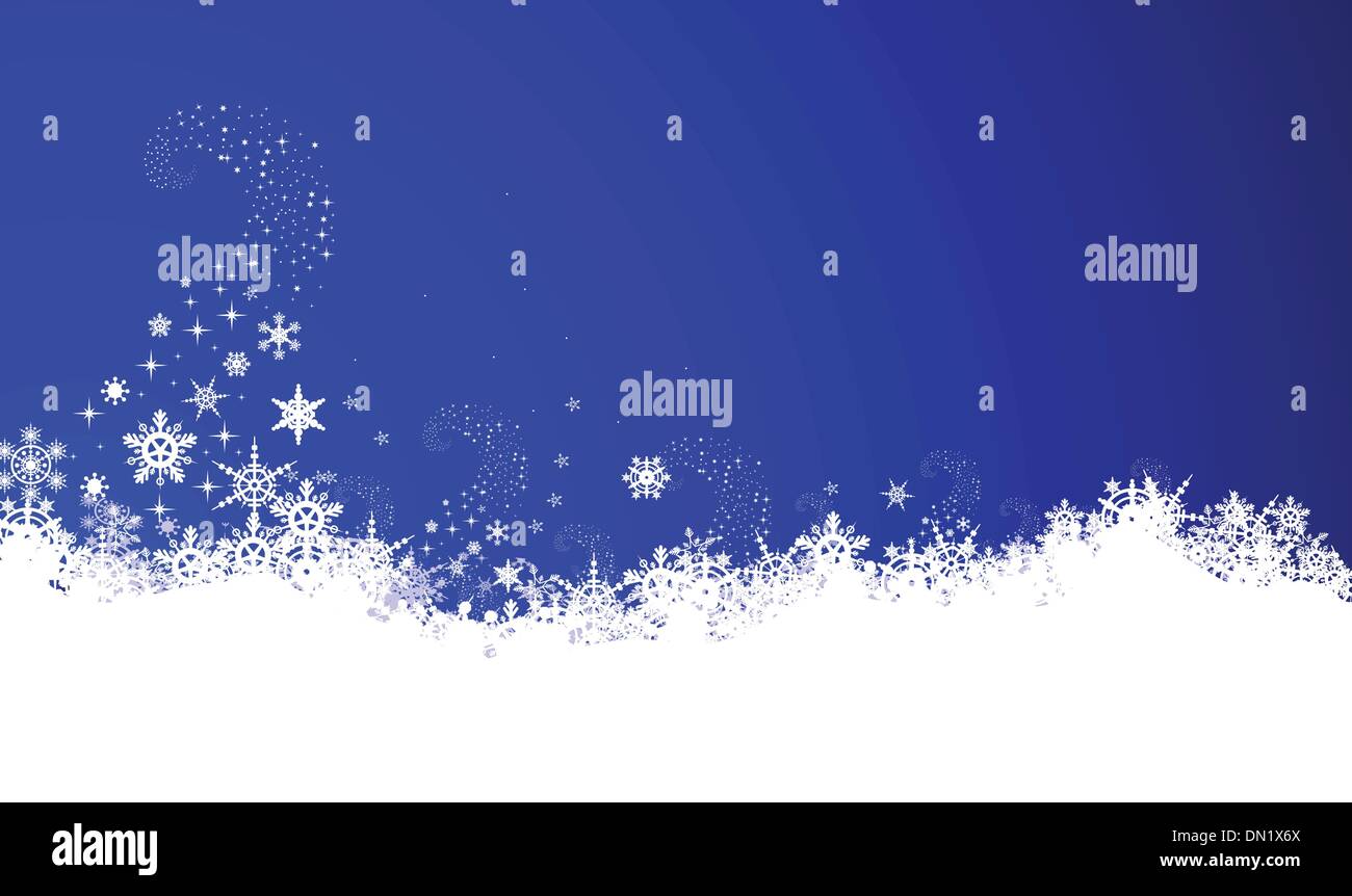 christmas background with snowflake Stock Vector Image & Art - Alamy