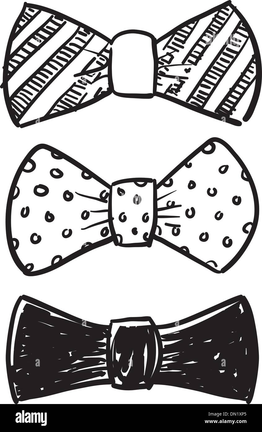 Suit And Bow Tie Drawing