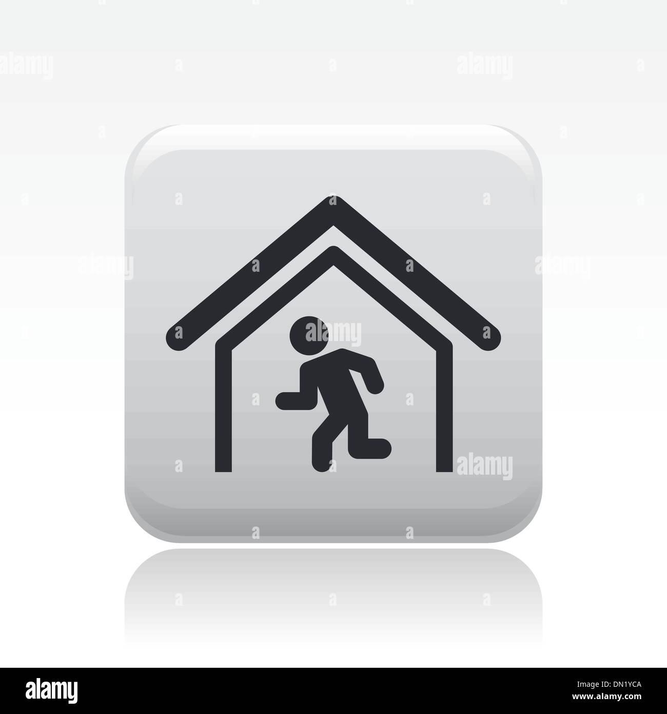 Vector illustration of isolated security exity icon Stock Vector Image ...