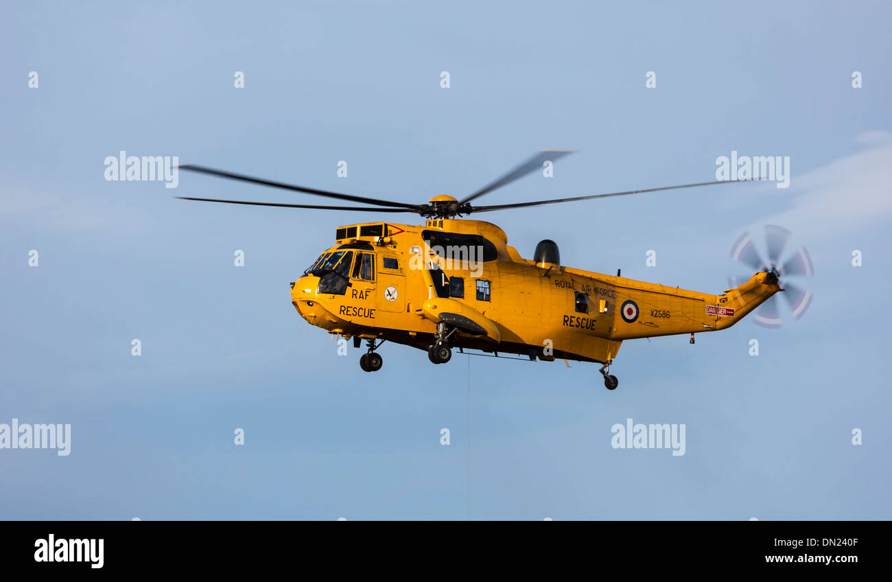 RAF Search and Rescue Helicopter Stock Photo - Alamy
