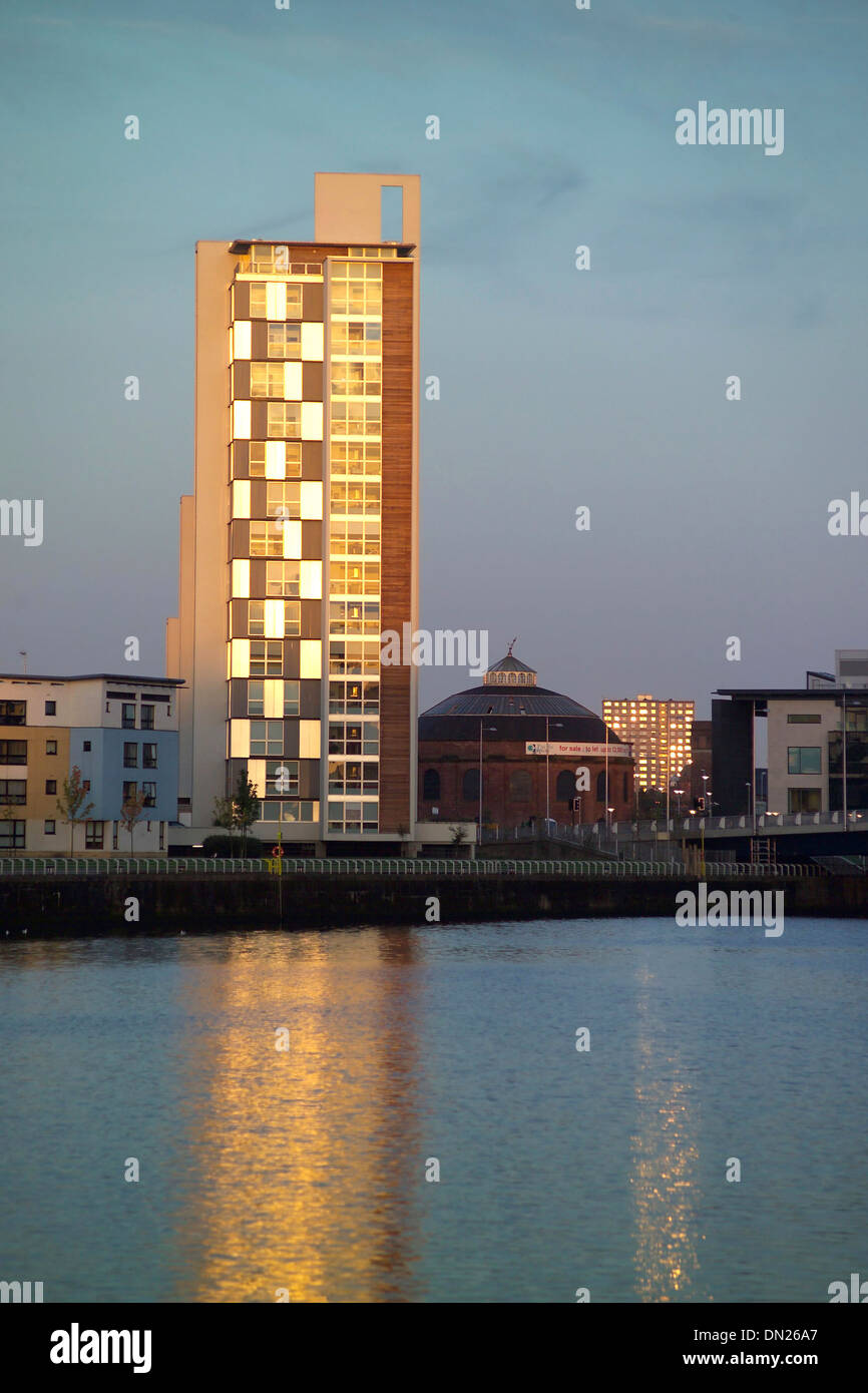 mavisbank apartments at pacific quay at glasgow rotunda finnieston