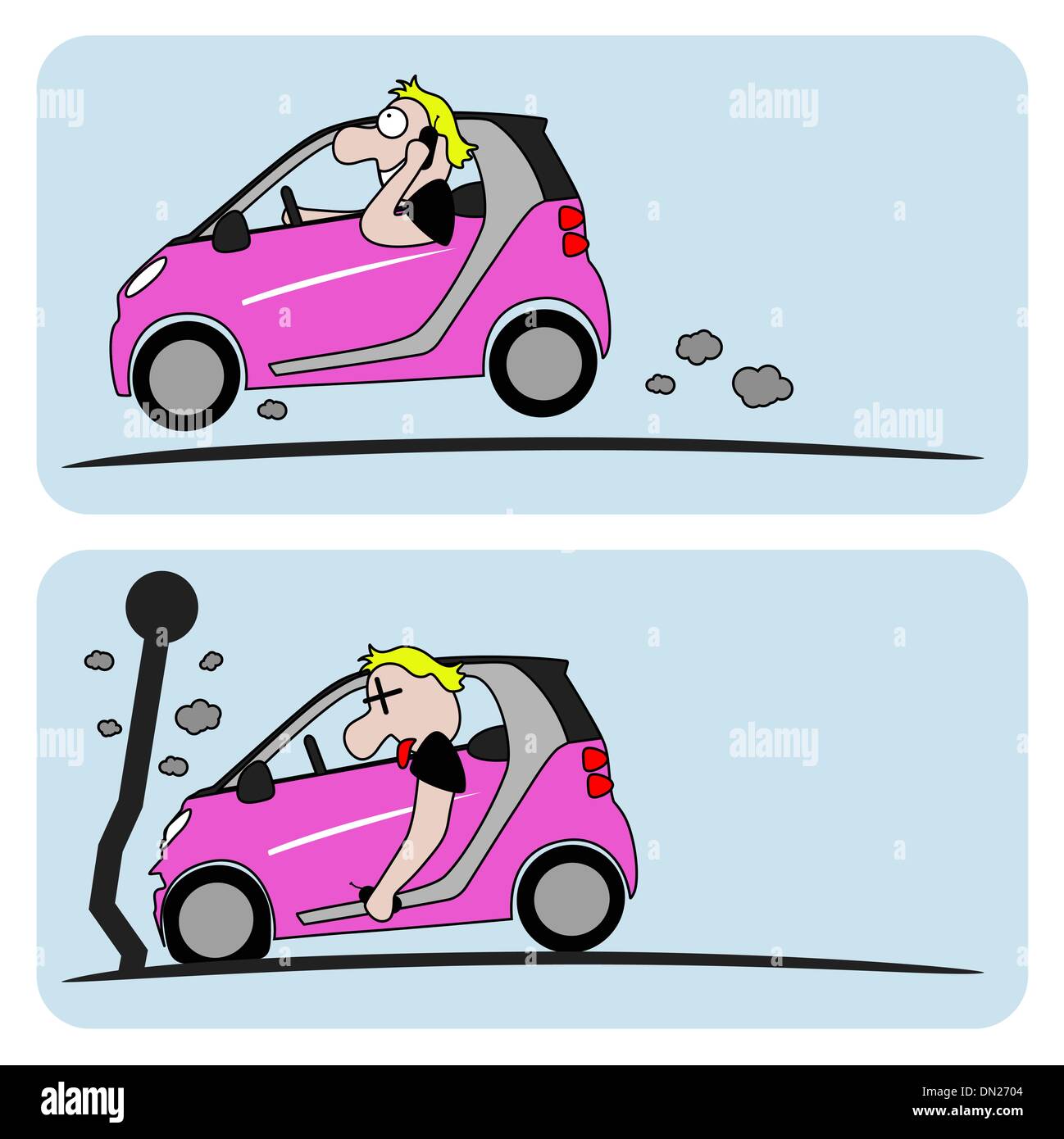 Vector illustration of single crash icon Stock Vector Image & Art - Alamy