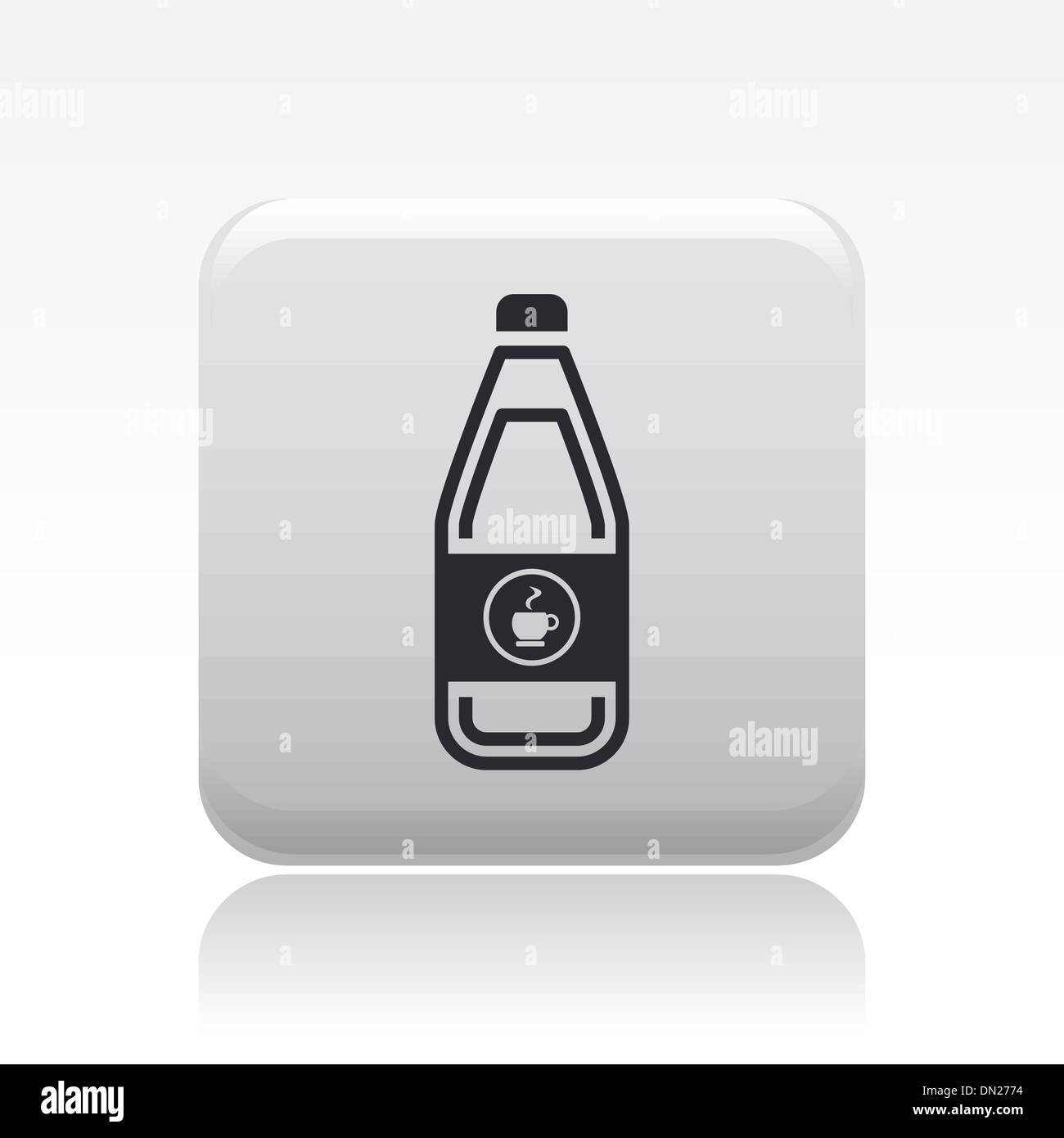 https://c8.alamy.com/comp/DN2774/vector-illustration-of-single-coffee-bottle-icon-DN2774.jpg